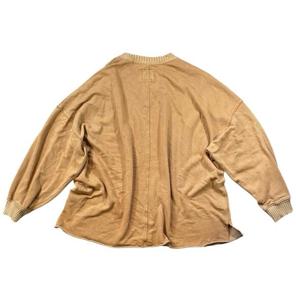 Aerie Oversized Peach Crewneck Sweater - XL - Picture 4 of 4